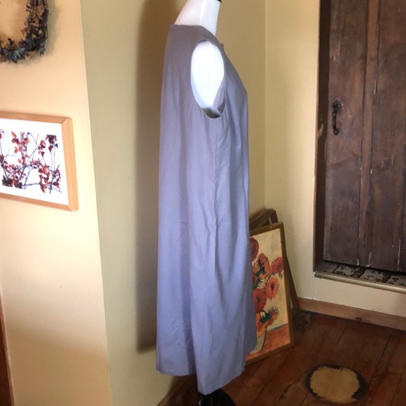 Vintage EMANUEL UNGARO Size 20 Classic Tank-dress Stretchy Wool Career $448 NEW - Picture 5 of 13